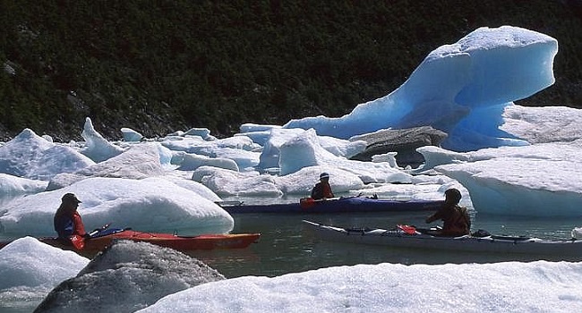 Glaciers Balmaceda au Chili